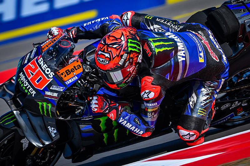 #20 法比奥·夸塔拉罗（YZR-M1）在自由练习中位列第6名