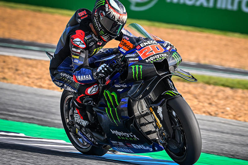 #20 法比奥·夸塔拉罗（YZR-M1）以与第1名0.591秒之差获得第12名