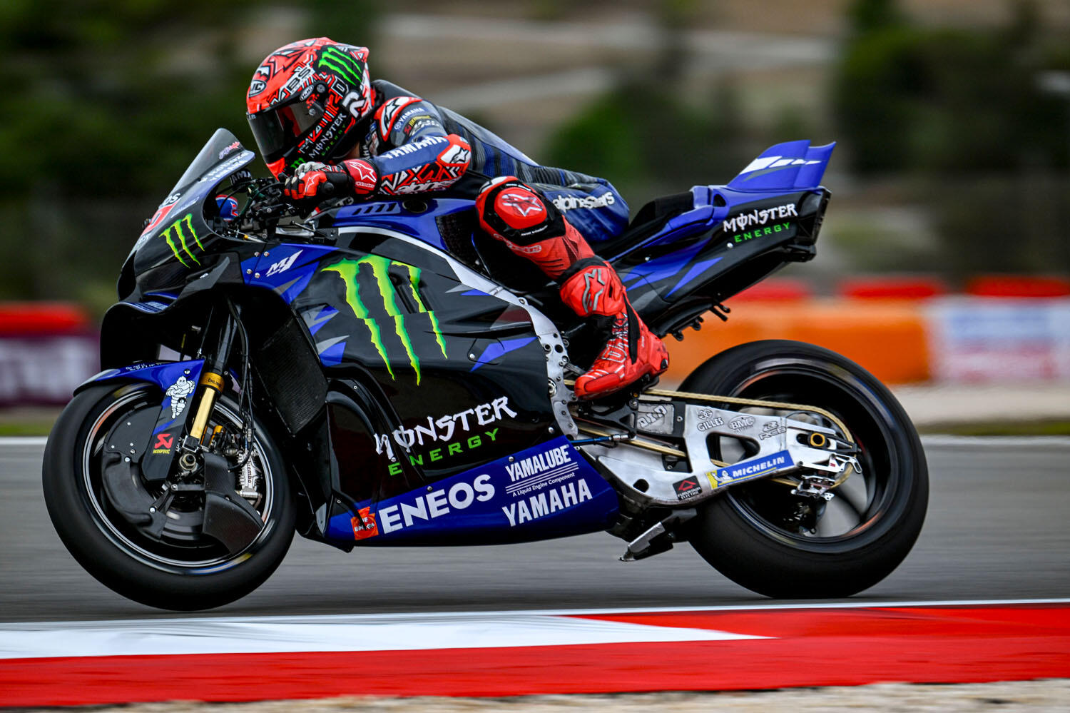 #20 法比奥·夸塔拉罗(YZR-M1)比赛周首日获得第13名