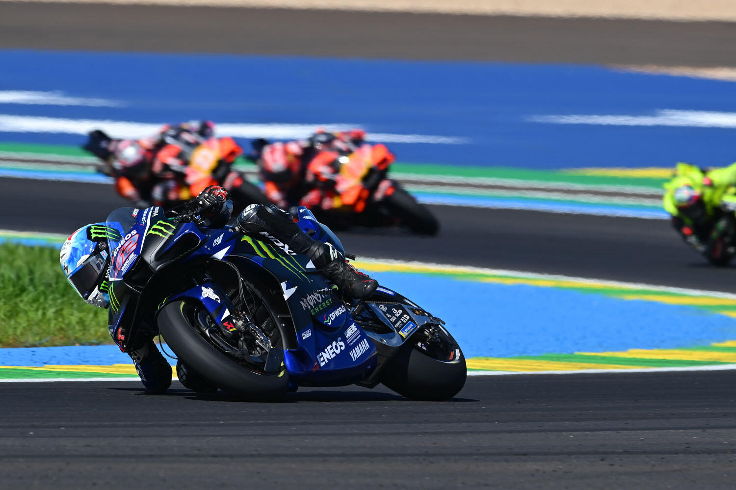 #42 亚历克斯·林斯（YZR-M1）在决赛中获得雅马哈阵营最高名次第14名