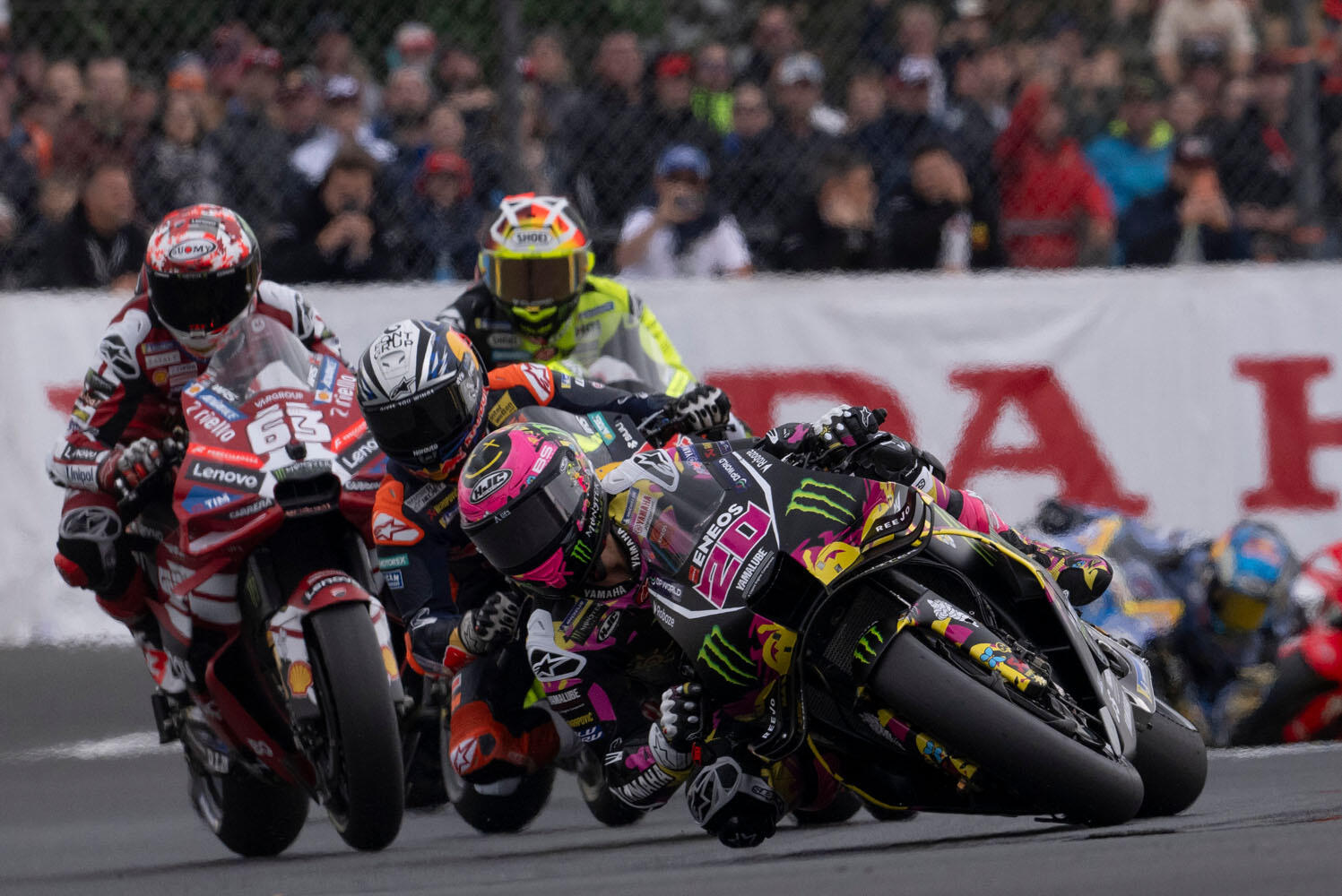 #20 法比奥·夸塔拉罗（YZR-M1）在家乡法国GP上收获第6名