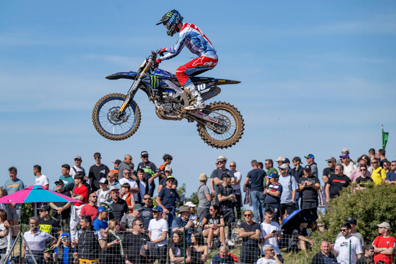 MXGP：#10 尔文·弗兰德伦（YZ450FM）以第7名和第6名的成绩，获得了综合第7名