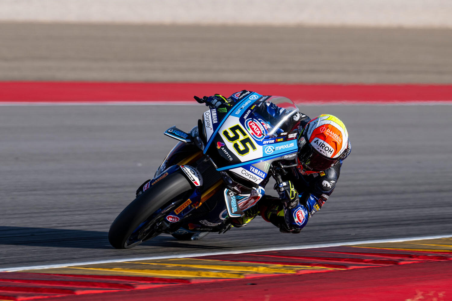 WorldSBK 9/27：#55安德里亚·洛卡泰利（YZF-R1）获得第8名