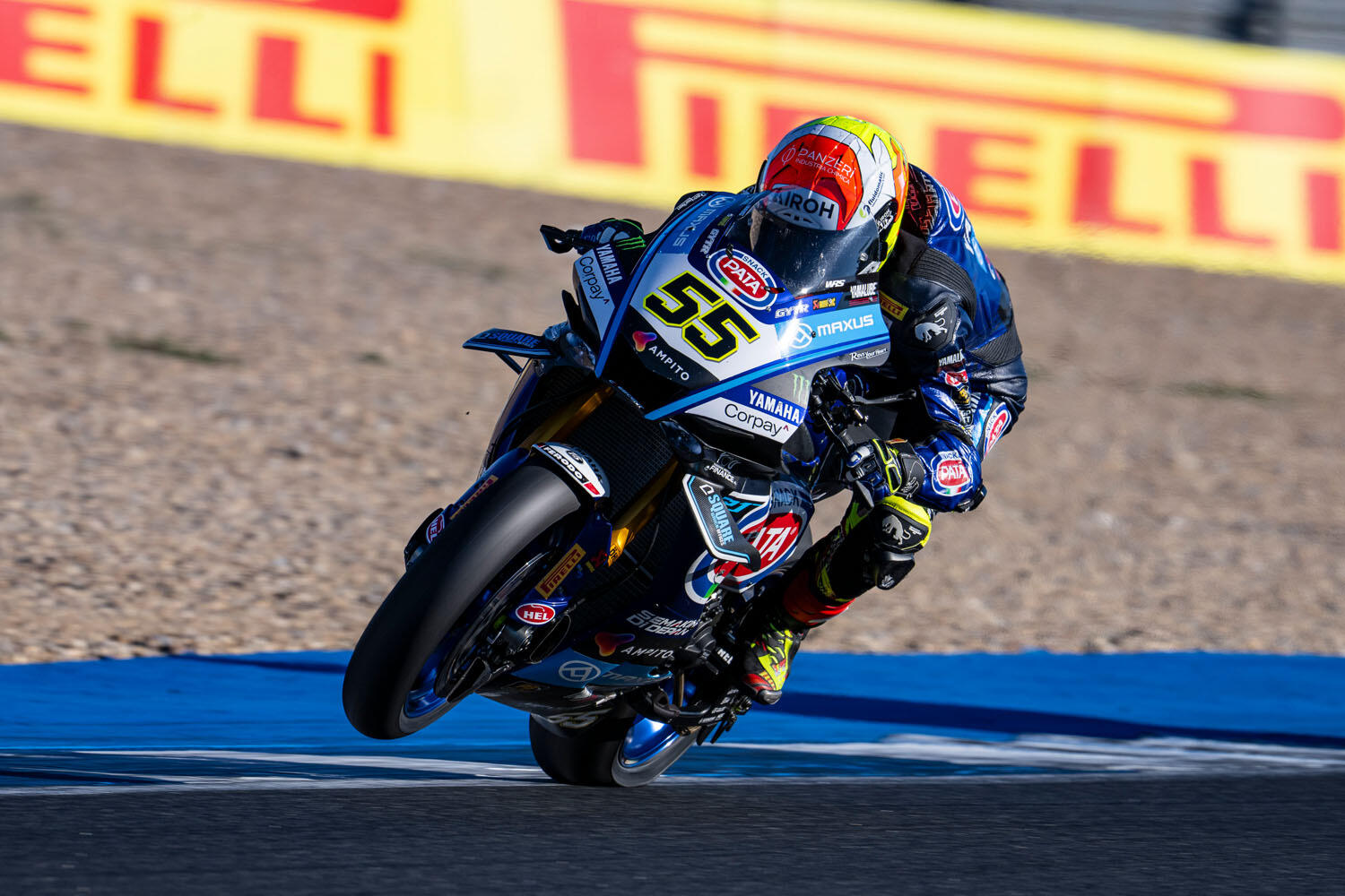 WorldSBK 10/11：#55 安德里亚·洛卡泰利（YZF-R1）在Race 1中收获第4名