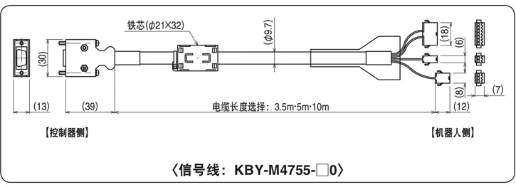 信号线:KBY-M4755-□0