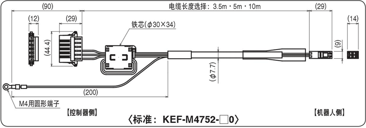 标准：KEF-M4752-□0