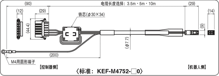 标准:KEF-M4752-□0