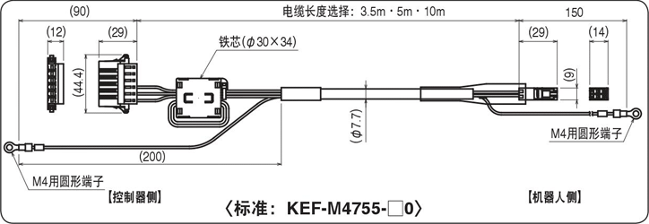 标准：KEF-M4755-□0