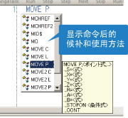 程序輸入支持功能